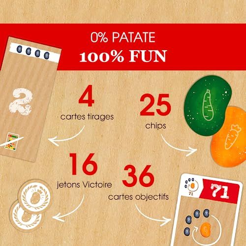 Jeu de société 'Le Paquet de Chips' pour soirées amicales