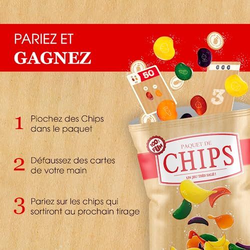 Jeu de société 'Le Paquet de Chips' pour soirées amicales