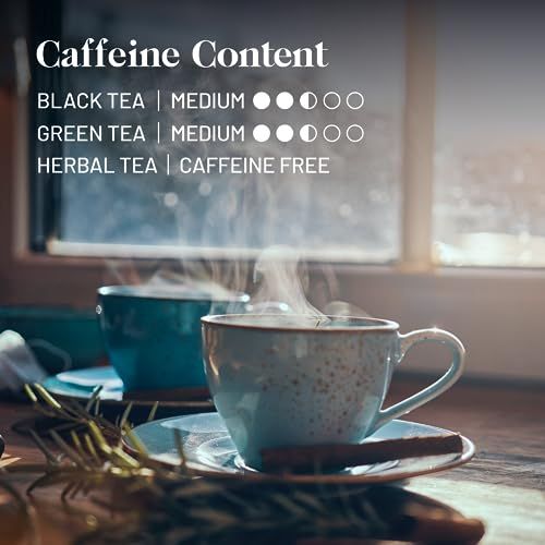 Coffret découverte Kusmi Tea avec 45 sachets, 9 saveurs emblématiques pour amateurs de thés, idéal pour cadeaux raffinés et moments de détente.