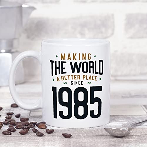 Un mug vintage spécial 1985