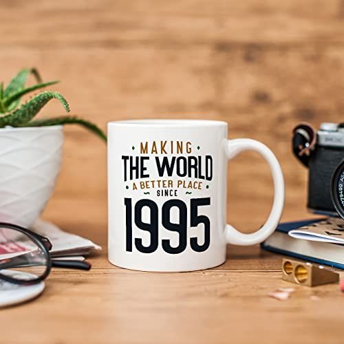 Mug vintage 1995 Mugffins avec inscription inspirante et design rétro