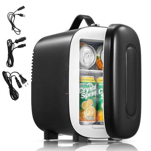 Mini frigo USB portable pour boissons, capacité 5L, alimentation polyvalente