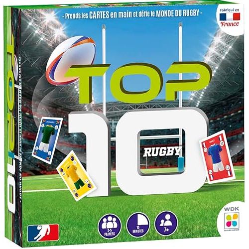 Jeu de société Top 10 Rugby stratégique pour fans de rugby
