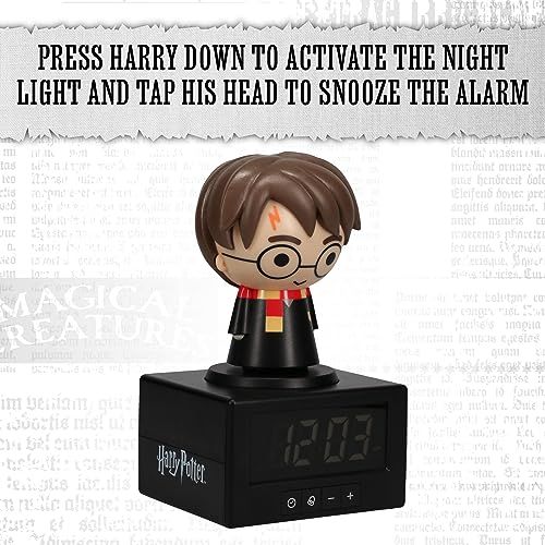 Un joli réveil Harry Potter qui fait aussi veilleuse