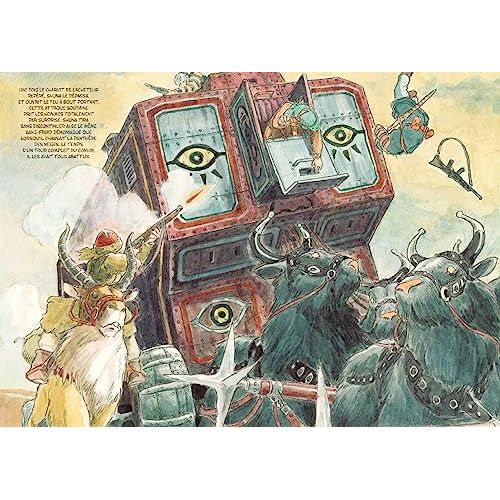 Le Voyage de Shuna par Hayao Miyazaki, cadeau idéal pour une évasion fantastique et aventure artistique.