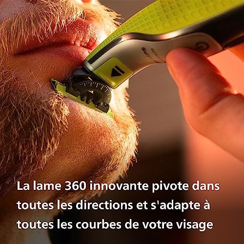 Philips OneBlade 360 tondeuse visage et corps pour rasage efficace et sécurisé