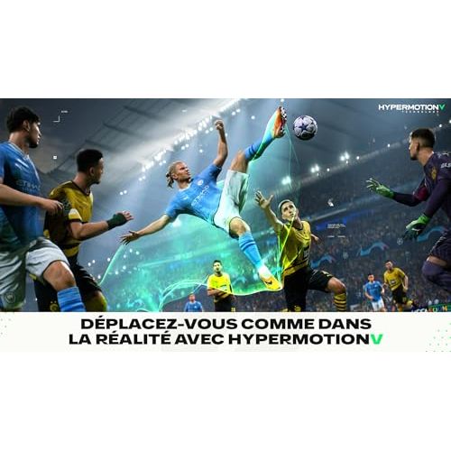 Jeu EA SPORTS FC 24 avec réalisme HyperMotionV et graphismes Frostbite