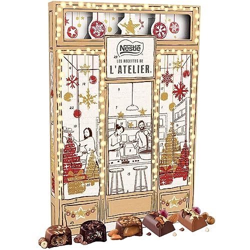 Calendrier de l'Avent chocolat artisanal, délices sensoriels avant Noël, Les Recettes de l'Atelier