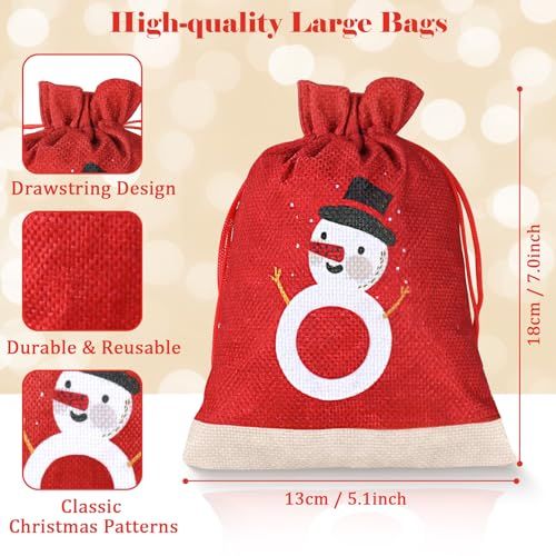 Calendrier de l'Avent personnalisable et décoratif à remplir soi-même, idéal pour offrir une touche festive et des surprises magiques en décembre.