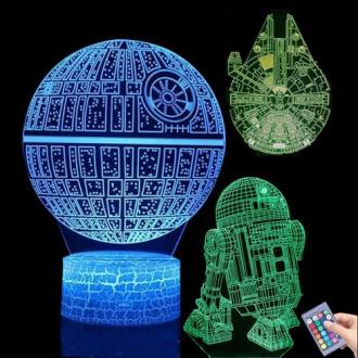 Une lampe 3D Star Wars 