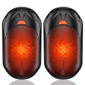 Chaufferettes de main réutilisables, chauffe-mains idéal pour l'hiver, chaleur portable 20h, cadeau parfait plein air, sécurité intégrée, soulagement rapide froid.
