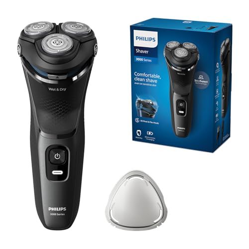 Rasoir électrique Philips Series 3000 luxe et précision pour homme moderne