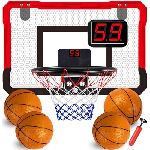 Jeu de basket intérieur avec score automatique pour enfants