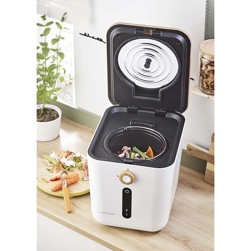 Destructeur de biodéchets Minska réduisant les déchets organiques et neutralisant les odeurs, parfait pour cuisines écologiques