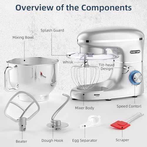 Robot pétrin multifonction CHeflee pour passionnés de cuisine