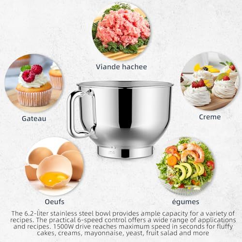 Robot pétrin multifonction CHeflee pour passionnés de cuisine