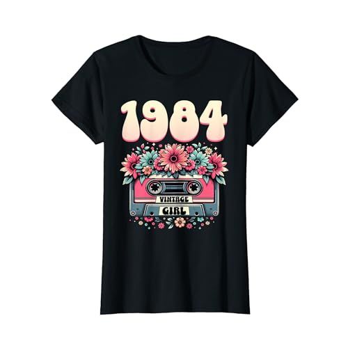 Tee-shirt Vintage 1984, style années 80, cadeau nostalgique et élégant