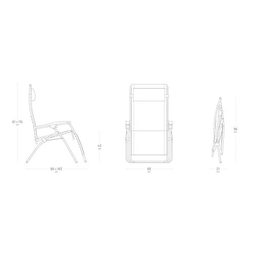 Fauteuil Relax Matelassé Lafuma