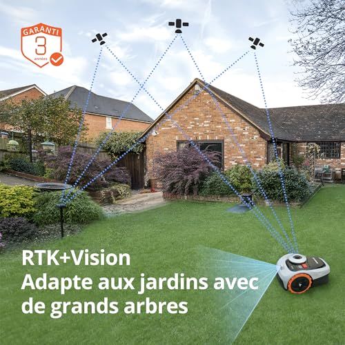 Tondeuse robot Navimow high-tech pour jardin complexe