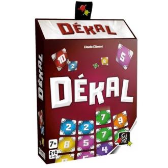 Jeu de cartes Dekal par Gigamic, idéal pour tous âges, mêlant stratégie et plaisir pour des moments mémorables en famille ou entre amis.