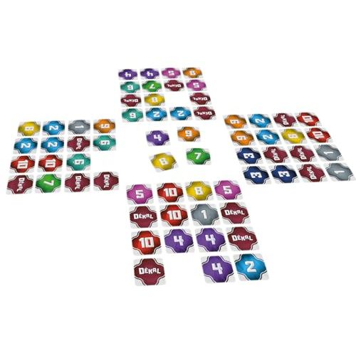 Jeu de cartes Dekal par Gigamic, idéal pour tous âges, mêlant stratégie et plaisir pour des moments mémorables en famille ou entre amis.