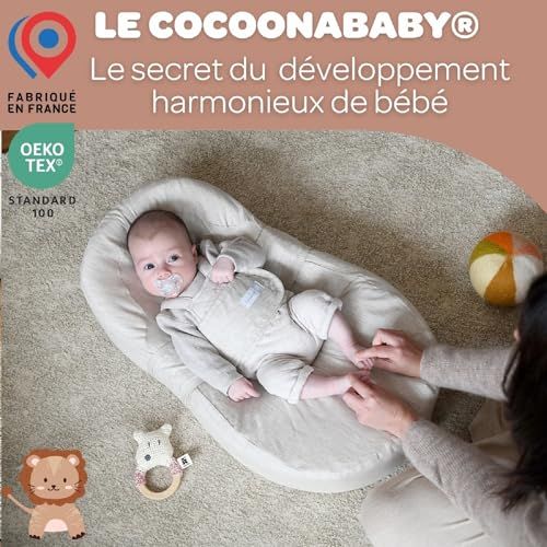 Cocon pour bébé ergonomique apaisant, idéal cadeau de naissance