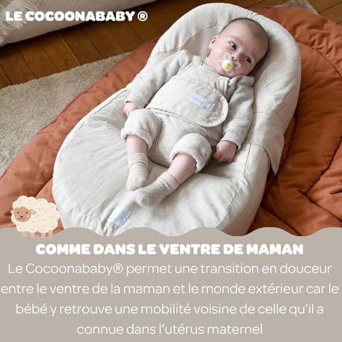 Cocon pour bébé ergonomique apaisant, idéal cadeau de naissance