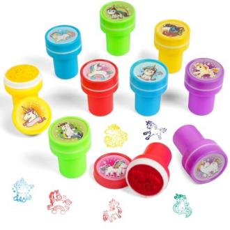 10 tampons pour dessiner des licornes