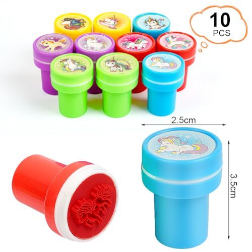 10 tampons pour dessiner des licornes