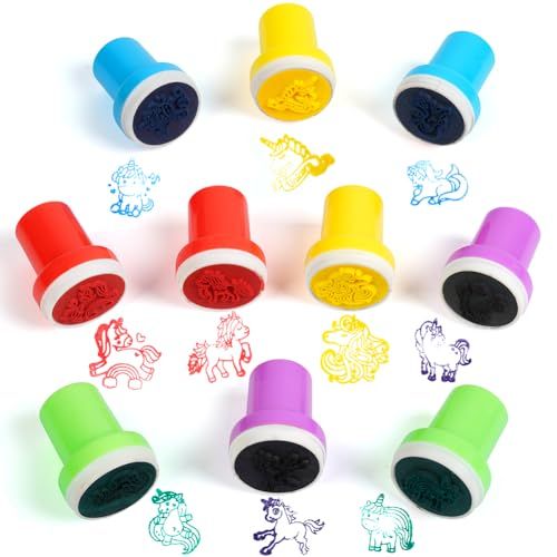 10 tampons pour dessiner des licornes