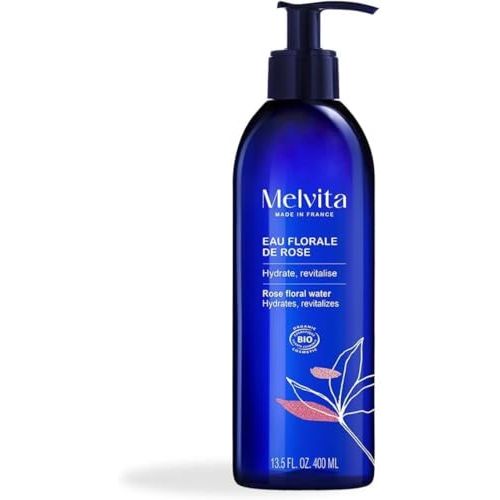 Coffret beauté femme Melvita, soins bio, crème Argan Bio, eau florale rose, essence hydra-repulpante, cadeau bien-être, adapté à tous types de peau.