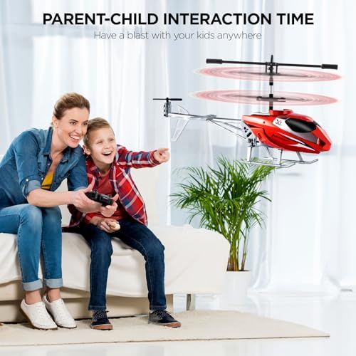 Hélicoptère RC télécommandé Handwell, cadeau idéal pour anniversaire ou Noël, expérience de vol intérieure ou extérieure, technologie avancée et sécurité optimale.