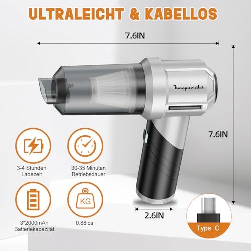 Mini aspirateur de bureau portable, puissant et multifonction, idéal pour les amateurs de propreté, voyageurs et passionnés de gadgets innovants.