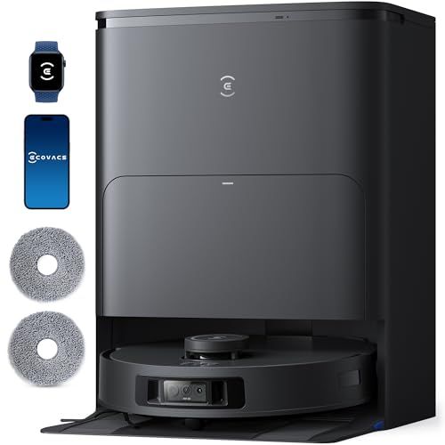 Aspirateur robot DEEBOT T30S PRO d'Ecovacs avec station OMNI, nettoyage puissant, 11 000 Pa, technologie ZeroTangle, idéal cadeau pour maison sans effort.