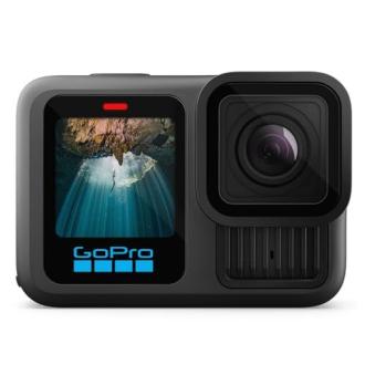 Caméra sport GoPro HERO13, étanche, robuste, pour vidéos et photos d'aventure; cadeau idéal pour amateurs de sensations fortes et haute technologie.