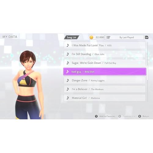 Jeux de fitness pour Switch - Fitness Boxing 2 : séances de fitness intenses, programme d'entraînement adapté à tous les niveaux, possibilité de jouer seul ou à deux.