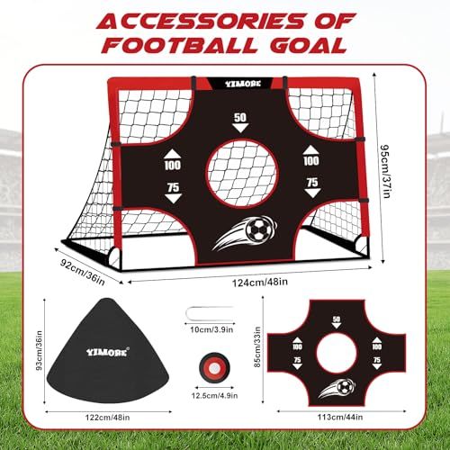 Cage de foot pliable pour enfants, idéale pour jardins et parcs; cadeau parfait pour jeunes amateurs de football, pratique et facile à transporter.