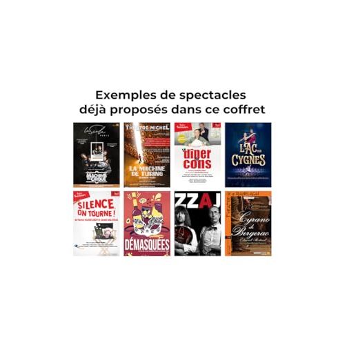 Deux places pour concert, théâtre ou spectacle : cadeau pour partager un moment culturel unique et créer des souvenirs mémorables ensemble.