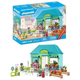 Playmobil magasin de fleurs pour enfants, stimule créativité et imagination, cadeau idéal pour filles 4-6 ans, jeu sécurisé et enrichissant.