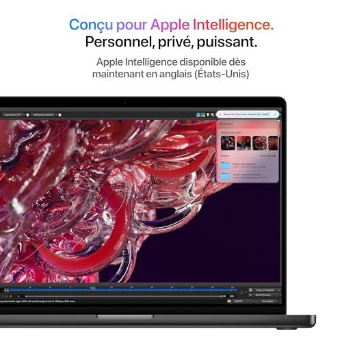 MacBook Pro avec écran Liquid Retina XDR, puissance et autonomie pour cadeau de technologie élégant.