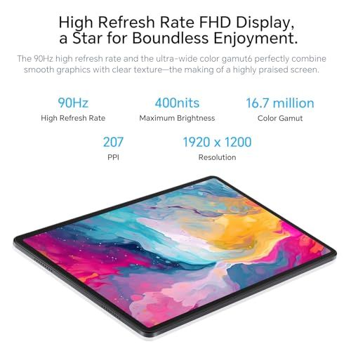 Tablette Android HONOR Pad X8a, écran 11 pouces, chipset Snapdragon 680, stockage extensible, cadeau high-tech idéal pour divertissement et productivité.