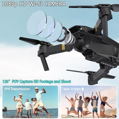 Drone débutant avec caméra 4K pour enfants et adultes