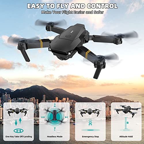 Drone débutant avec caméra 4K pour enfants et adultes
