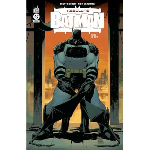 Absolute Batman Tome 1, BD culte, La Cour des Hiboux, Scott Snyder, Greg Capullo, cadeau parfait fans de Batman, édition Absolute, grand format.
