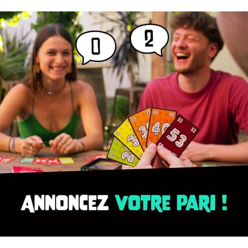 Jeu de cartes PILI PILI pour la famille, parties rapides, dès 8 ans, primé Grand Prix du Jouet 2025, amusant et facile.