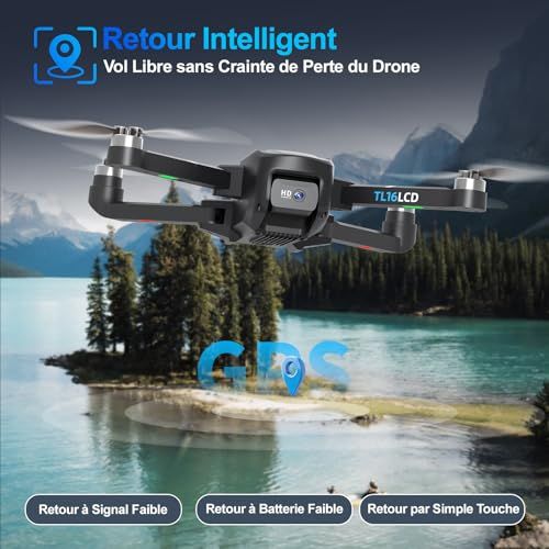 Drone Tolatoyus avec caméra 4K, idéal pour débutants; cadeau parfait pour photographie aérienne, exploration technologique et capture de souvenirs inoubliables.