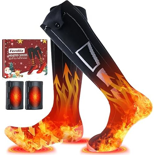 Chaussettes chauffantes high-tech pour un hiver douillet sans pieds froids