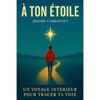 Livre À ton étoile de Jérôme Cambounet, développement personnel pour adolescents, quête de sens, cadeau inspirant et motivant, jeunes adultes.