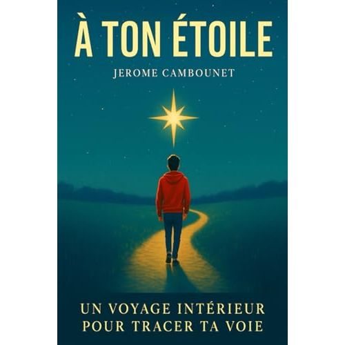 Livre À ton étoile de Jérôme Cambounet, développement personnel pour adolescents, quête de sens, cadeau inspirant et motivant, jeunes adultes.