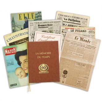 Journal authentique jour de naissance